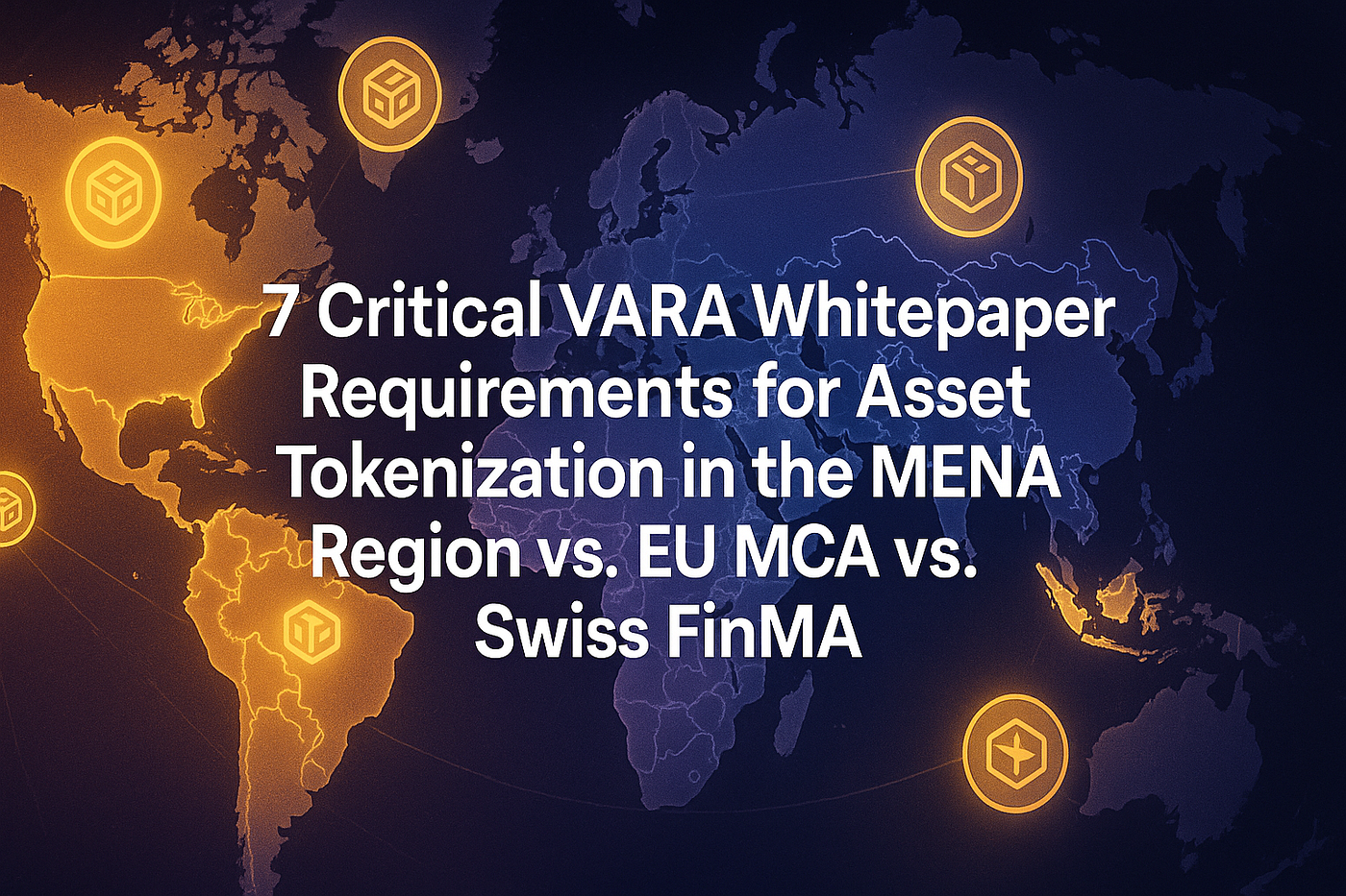 PART 1: 7 Critical VARA Whitepaper Requirements for Asset Tokenization in  the MENA Region vs. EU MiCA vs. Swiss FinMA | by Beyondi | Beyondi | The  Web3 Company