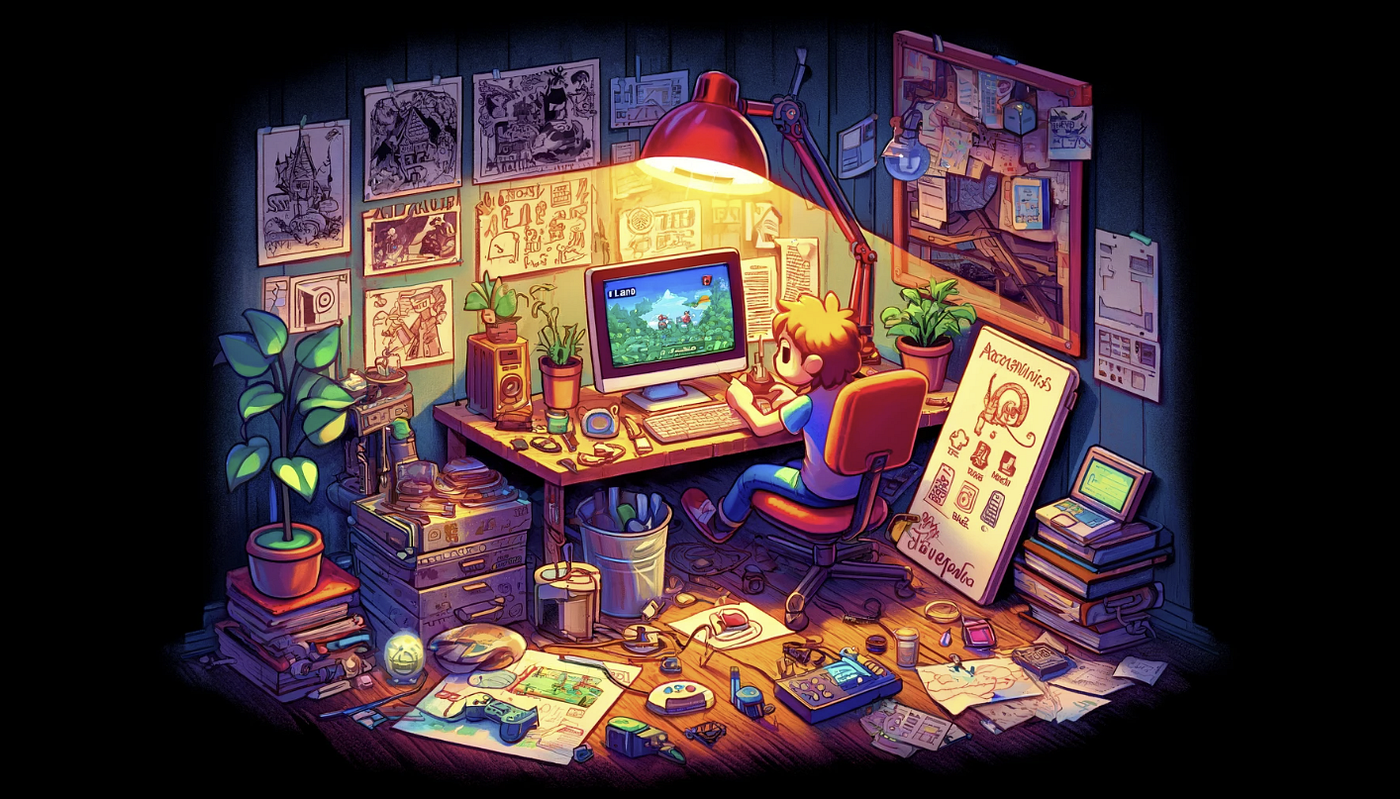 Pixel Dreams: Crafting a Classic Adventure Game as a Solo 