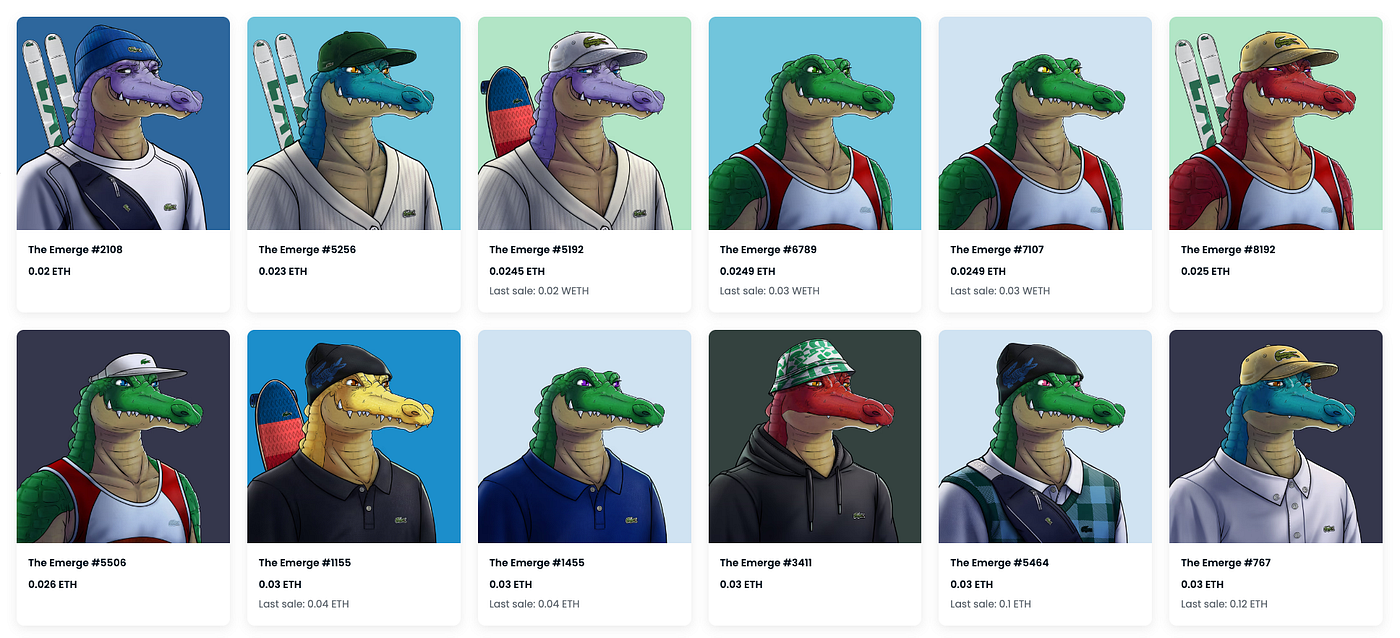 9 Types of NFT Collections. The NFT market is not just limited to a… | by  jovo.io | Jovo | Medium