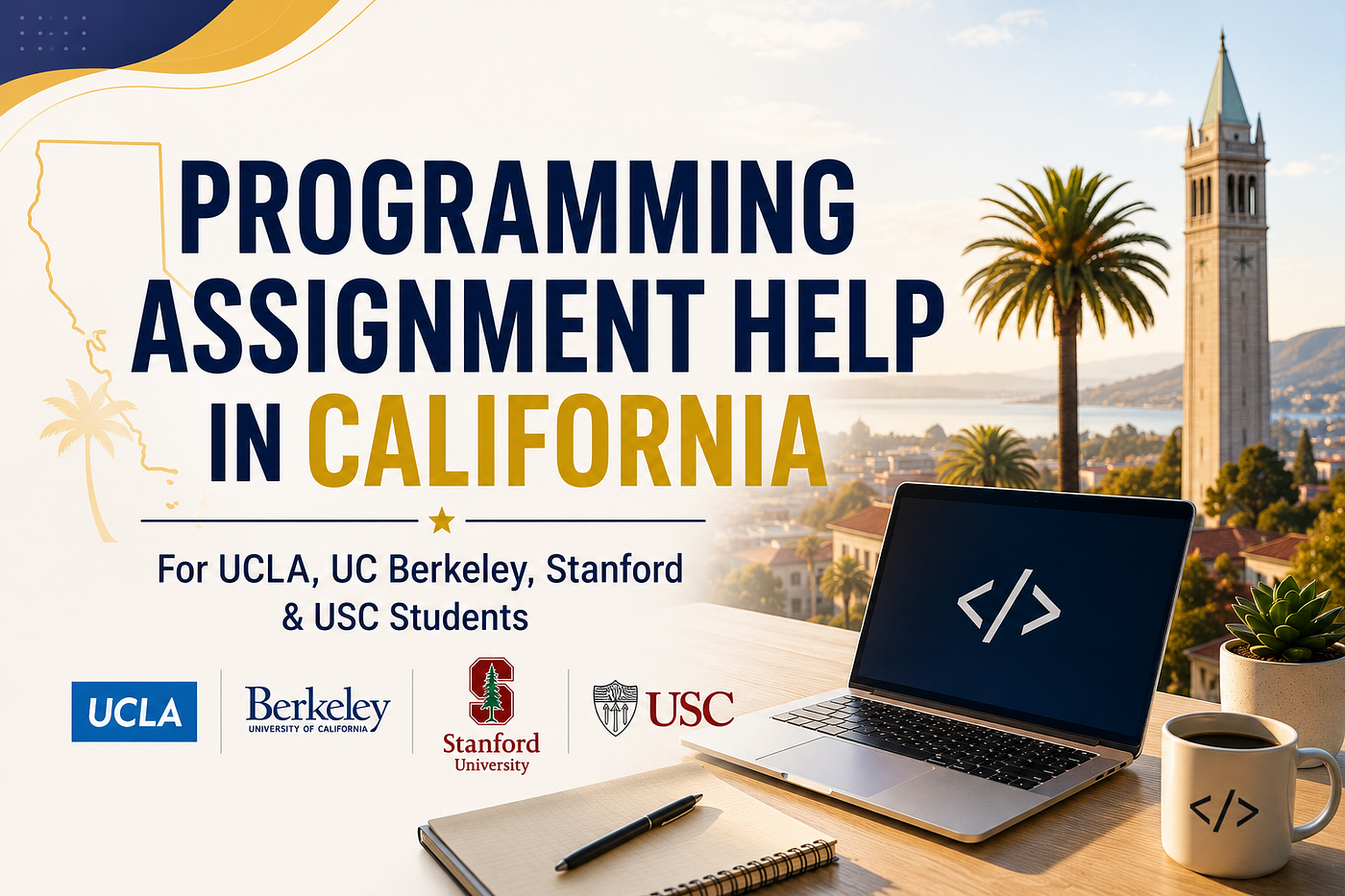 Programming Assignment Help in California — For UCLA, UC Berkeley, Stanford & USC Students