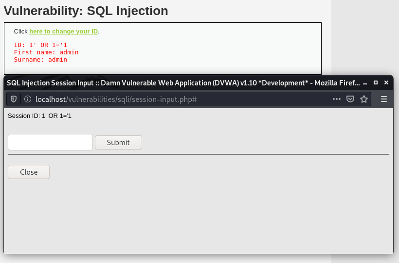 Damn Vulnerable Web Application(DVWA) — SQL Injection Walkthrough | by  David Tse | Medium