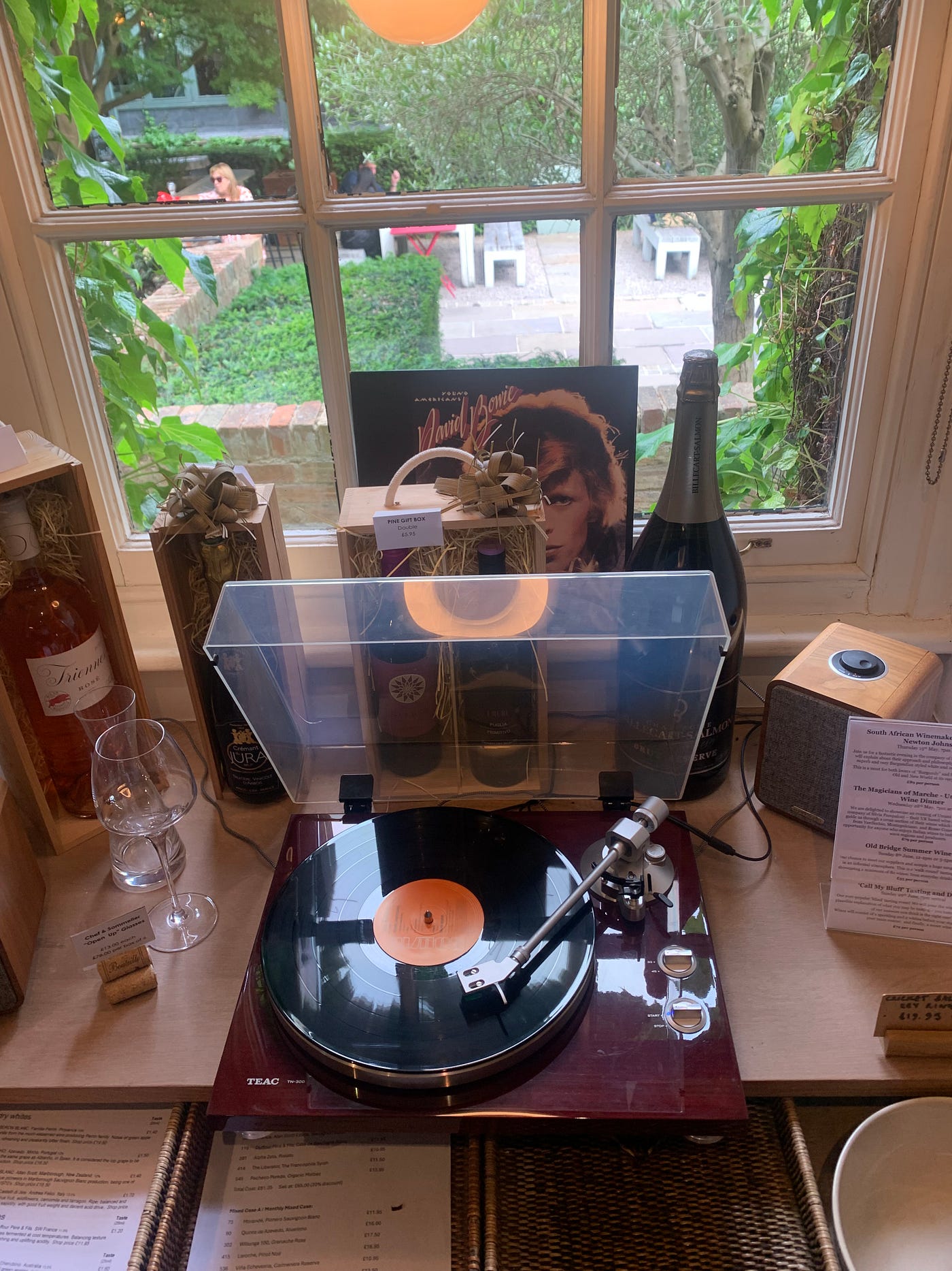 Wine and Vinyl at The Old Bridge Huntingdon