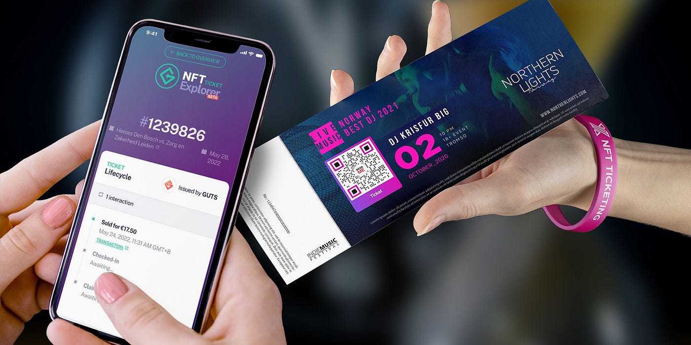 ULTIMATE GUIDE — NFT Ticketing : Replacing Paper with Blockchain | by  Robert Vicencio | Medium
