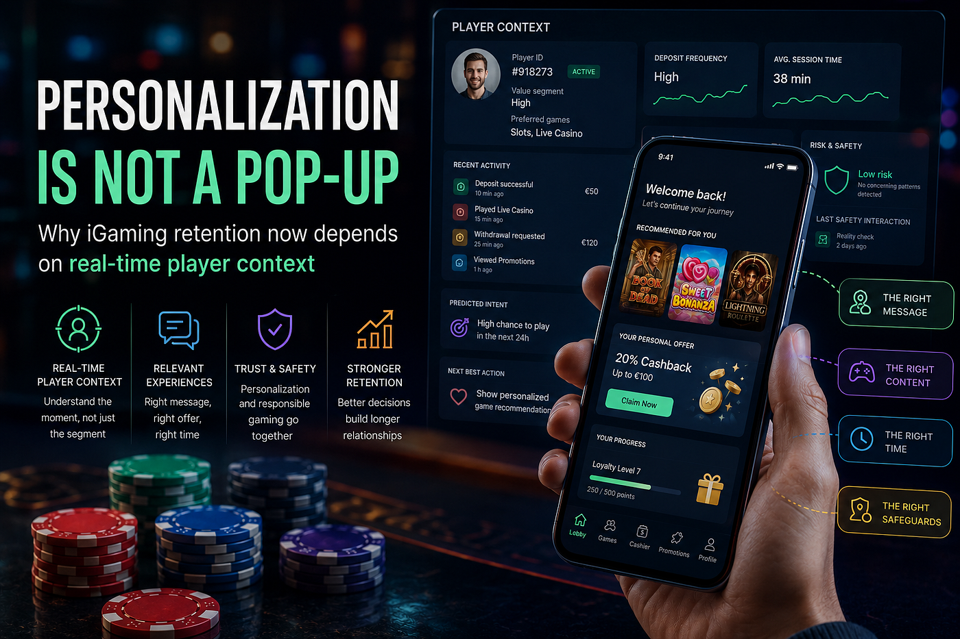 Personalization is not a pop-up - why iGaming retention now depends on real-time player context