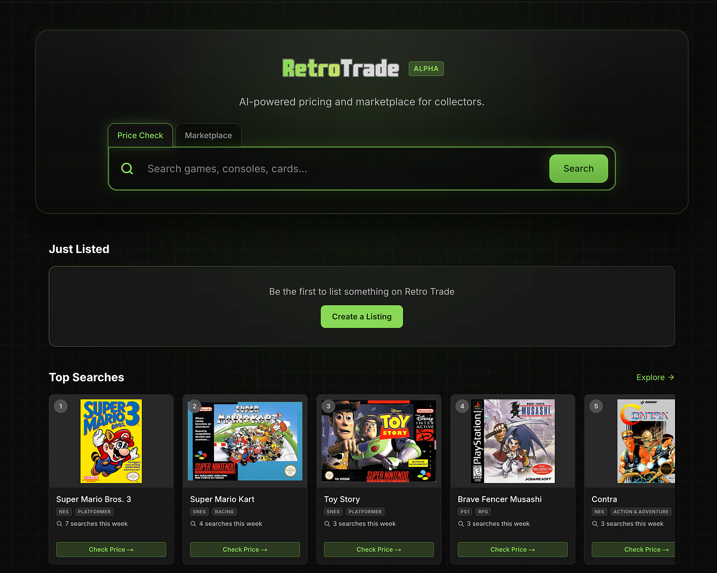 RetroTrade Soft Launch: Building the Marketplace for Retro Collectors