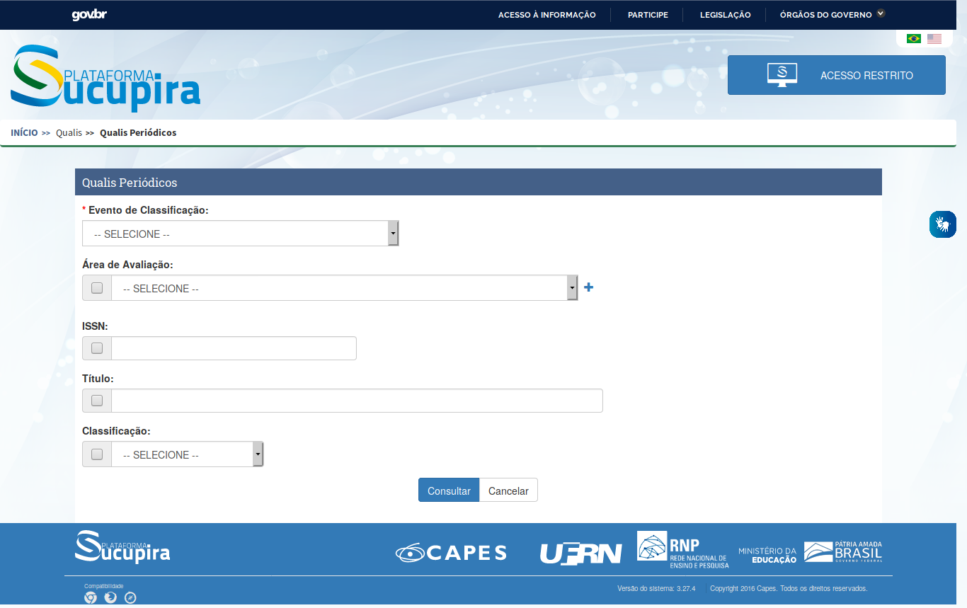 Como fazer pesquisa de Qualis-CAPES na Plataforma Sucupira | by Cleberson  C. Xavier de Albuquerque | Medium