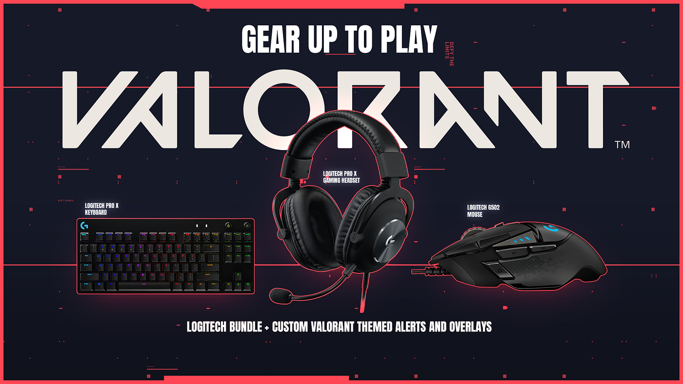 Gear Up To Play Valorant. Enter to win Logitech gear + custom… | by Ethan  May | Streamlabs Blog