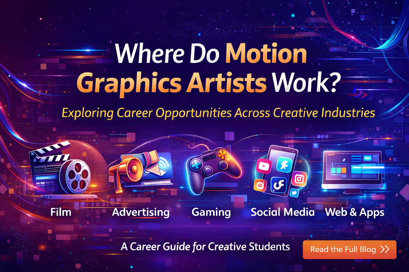 Where Do Motion Graphics Artists Work? Exploring Careers Across Industries