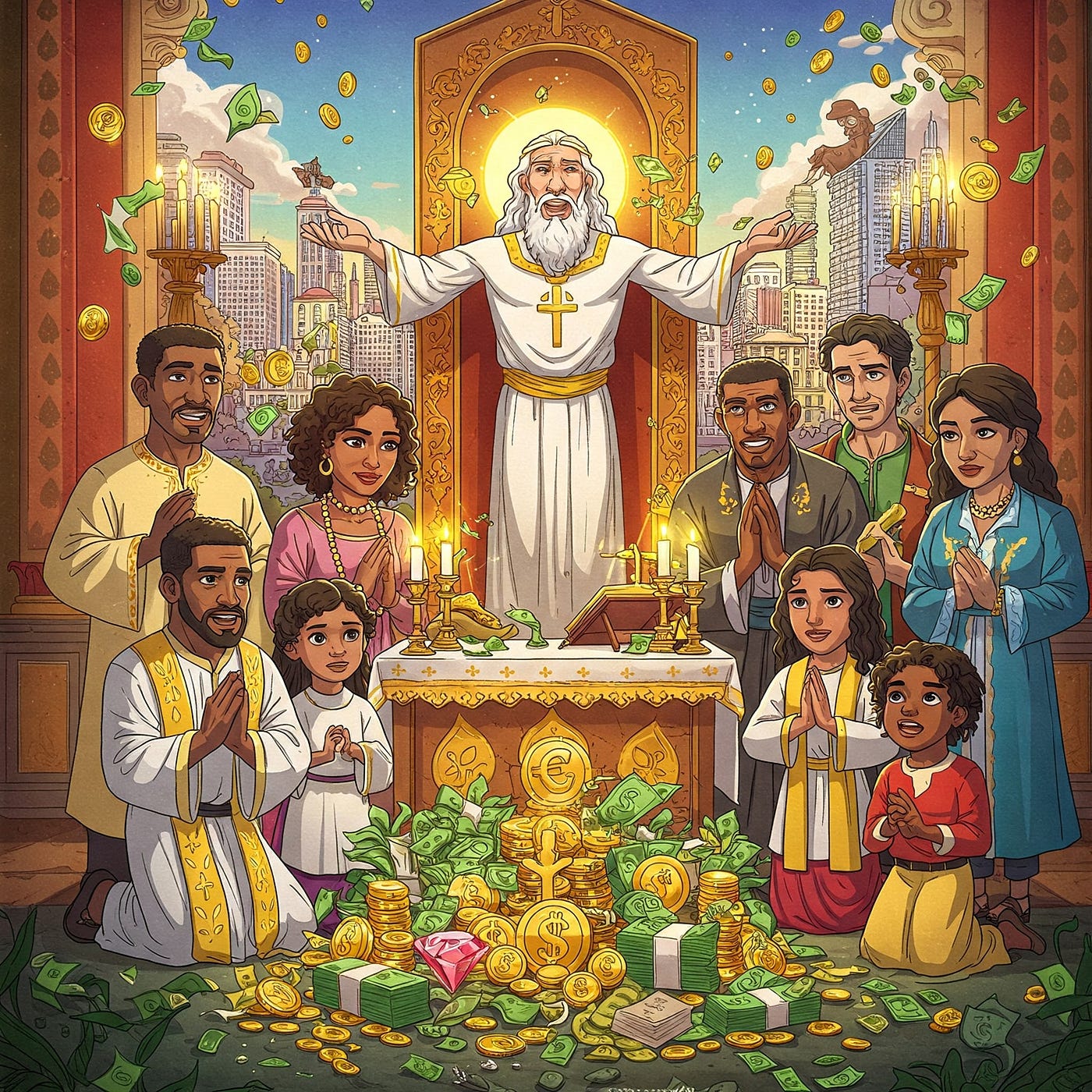 The Illusion of Mammon: Redefining Success Through the Alchemy of the Soul