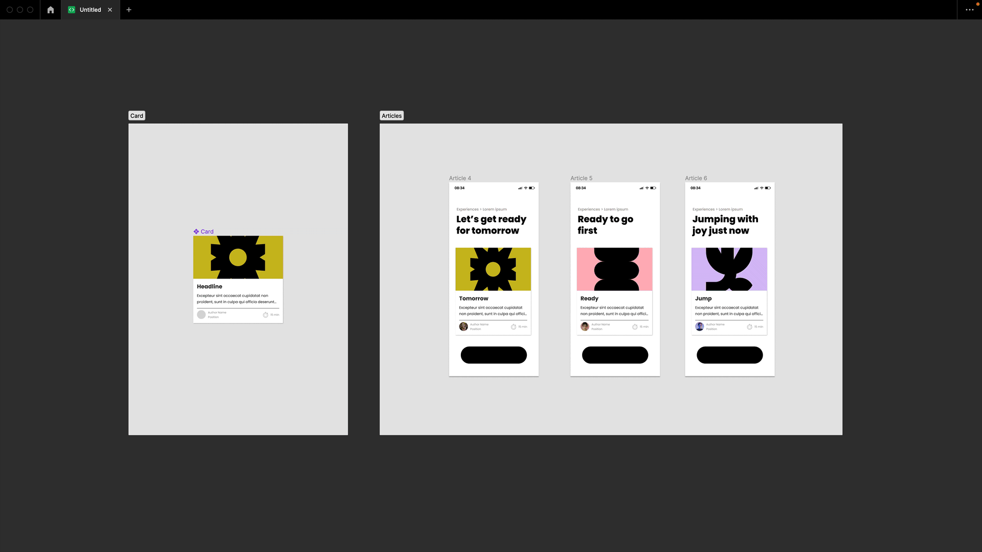 Design UX/UI réactif dans Figma : mise en page, limitations et points  d'arrêt automatiques (dernière version de 2023), Christine Vallaure
