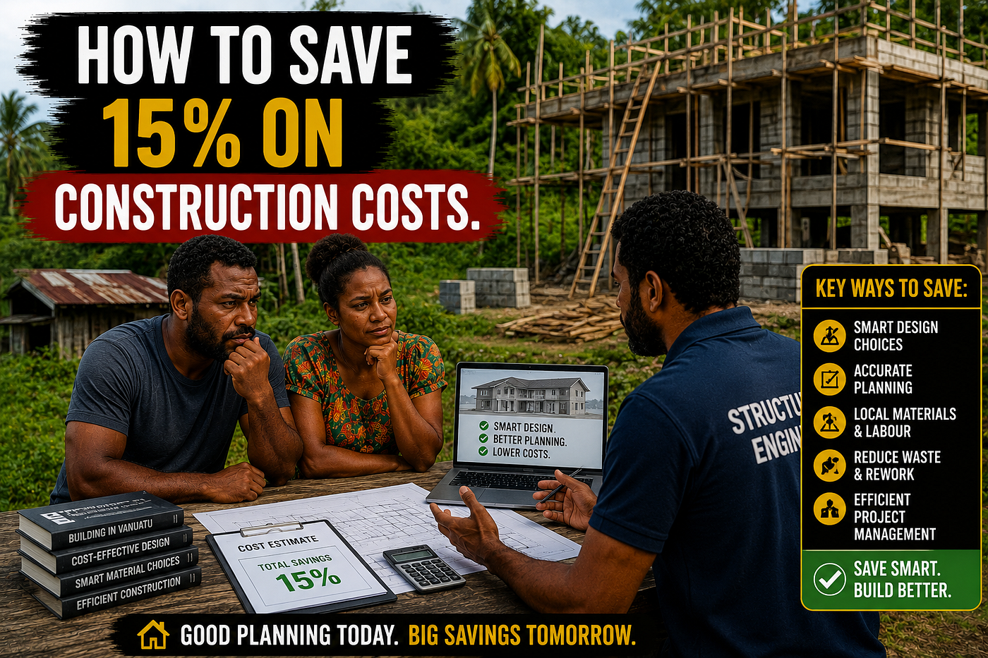How To Save 15% On Construction Costs.