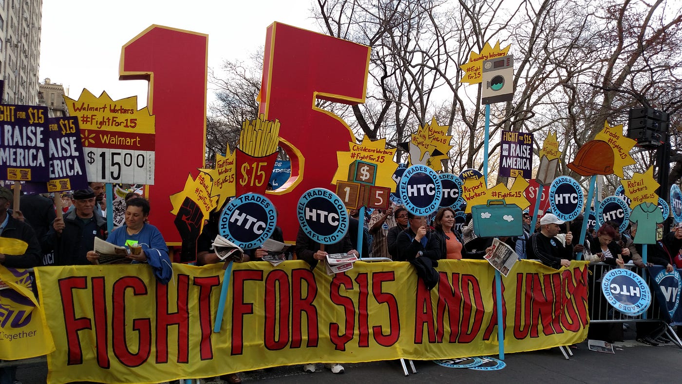 A higher minimum wage will be better for everyone. | by Dan Reitz | Medium