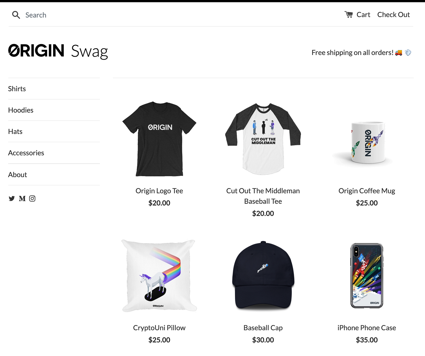 Built on Origin: A Decentralized Shopify Alternative | by Nick Poulden |  Origin Protocol