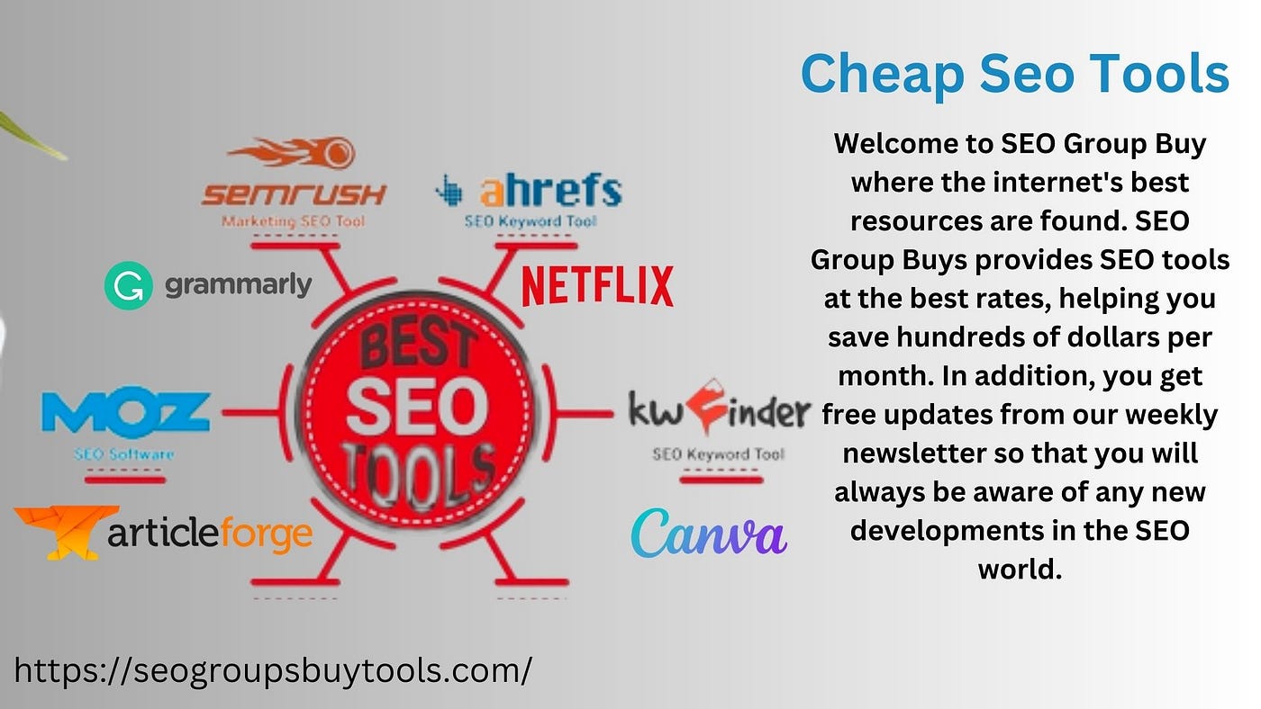 Save time and money with this top SEO Group Buy Tool Site | by group buy seo  | Medium