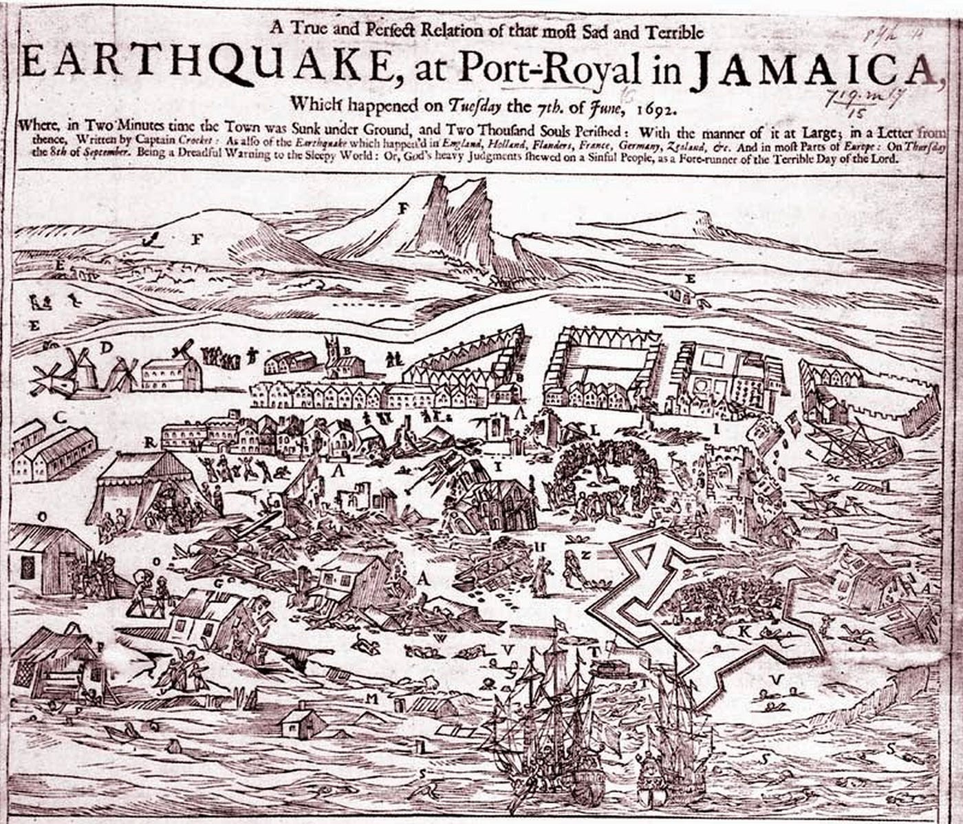 Sunken Pirate City of Port Royal Image via Wikimedia Commons