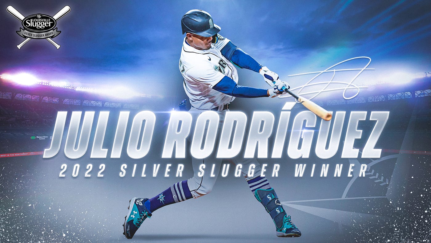 Julio Rodríguez Named AL Silver Slugger Award Winner, by Mariners PR