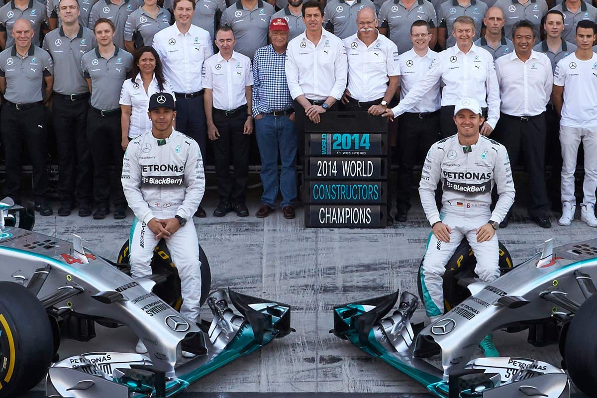 Champions again! Mercedes the greatest team in F1 history