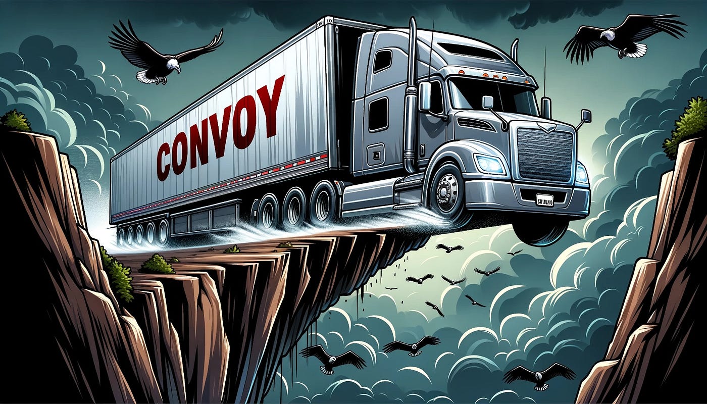 Why Convoy Failed?. TL'DR: For a viable business that has…, by Felix J  Cheng
