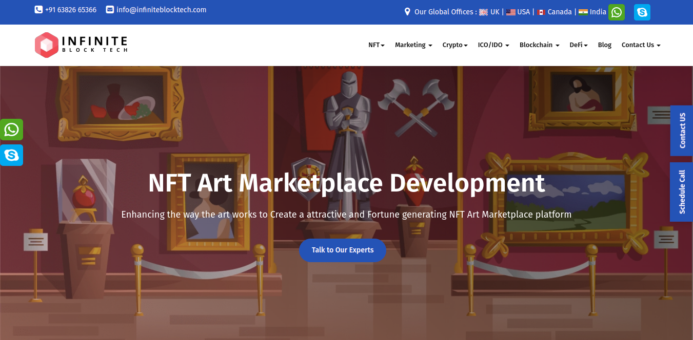Top 10 NFT Art Marketplace Development Companies in 2023 | by  Thomsonrichard | Coinmonks | Medium