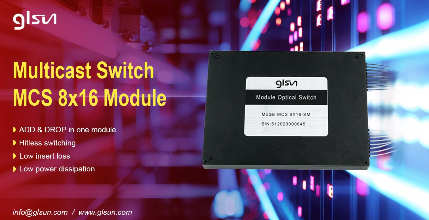 Multicast Switch MCS 8x16 Module