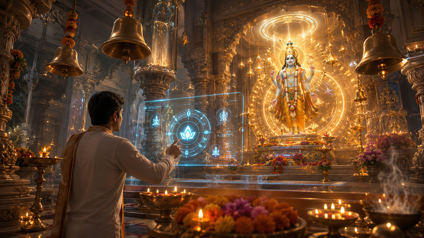 3D Virtual Temple: How Digital Puja Experiences Are Changing Modern Devotion