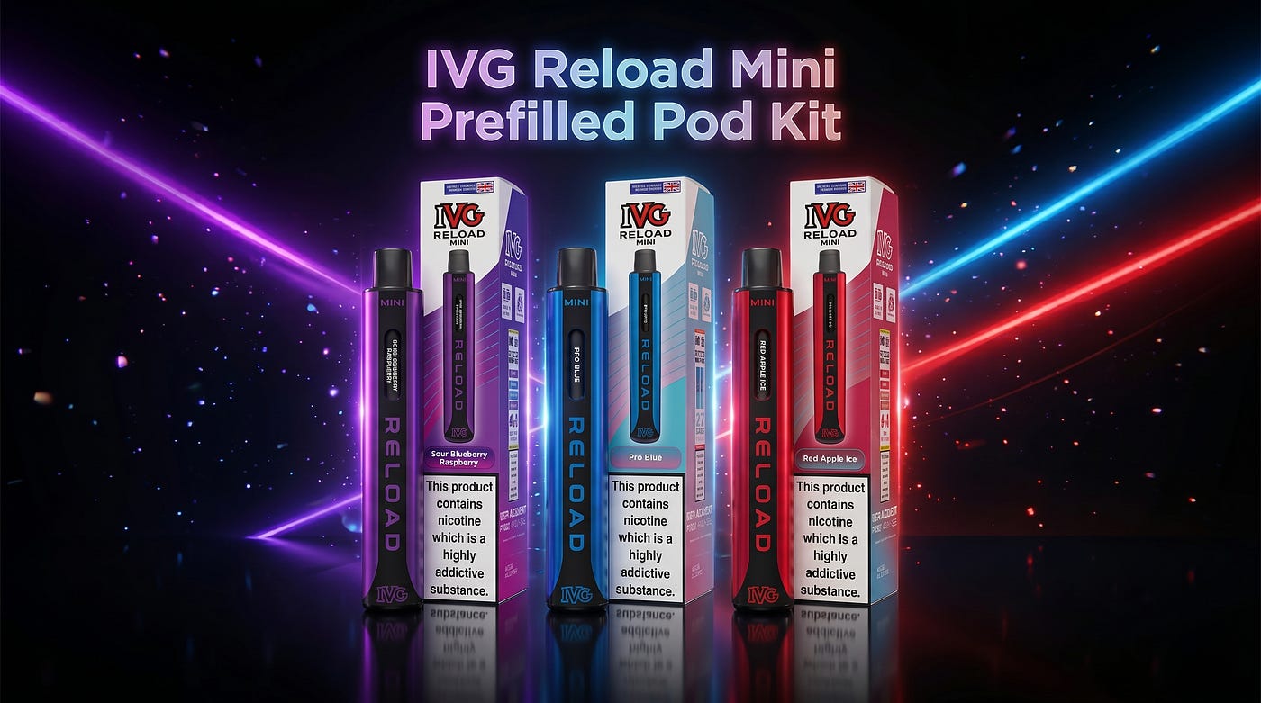 Discover Simple Vaping with the IVG Reload Mini