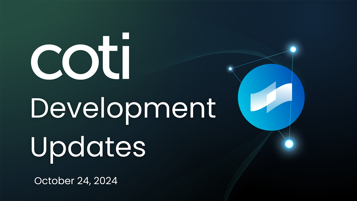 Development Update: Testnet Activity Up 500% With Launch of Enhanced Web3  Privacy Tools | by COTI | Medium