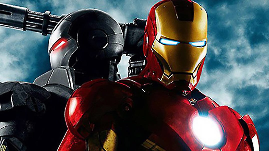 iron man 2 with iron man helmet The Definitive “Donning an Iron Man Mask” Power Rankings | by Peter Miller
