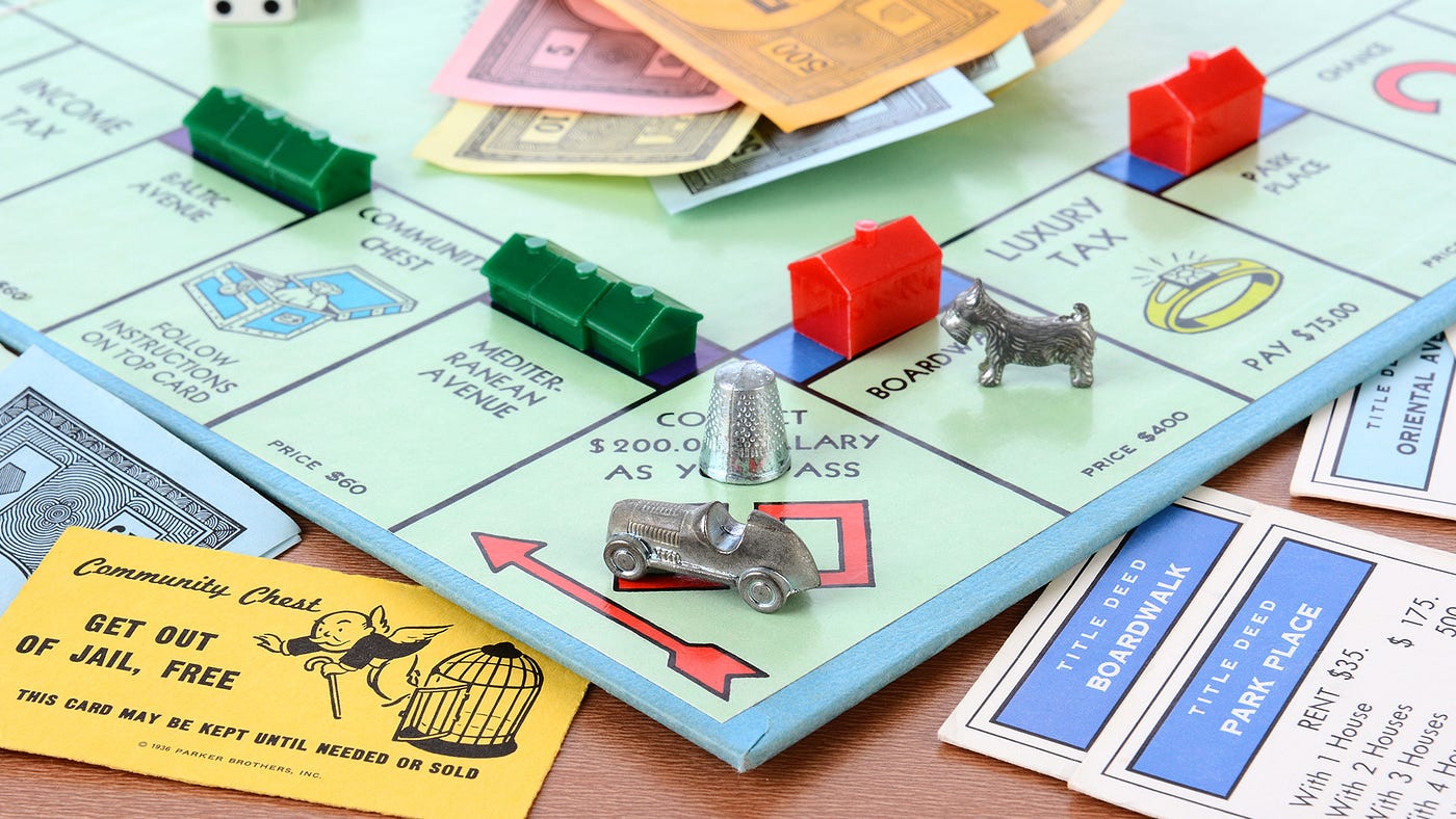 The Truth About Monopoly. Did you know the popular game Monopoly… | by  Grant Cardone | The 10X Entrepreneur | Medium