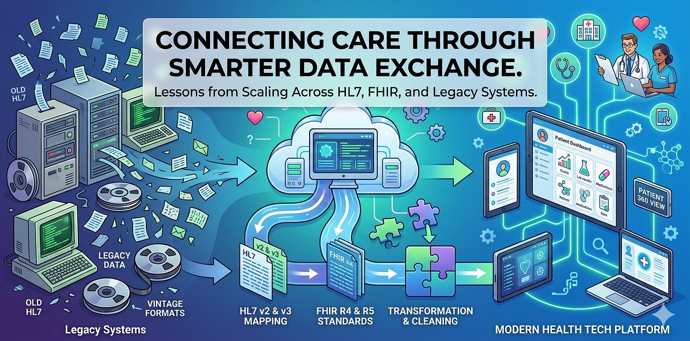 Building Interoperable HealthTech Platforms: Lessons from Scaling Across HL7, FHIR, and Legacy…