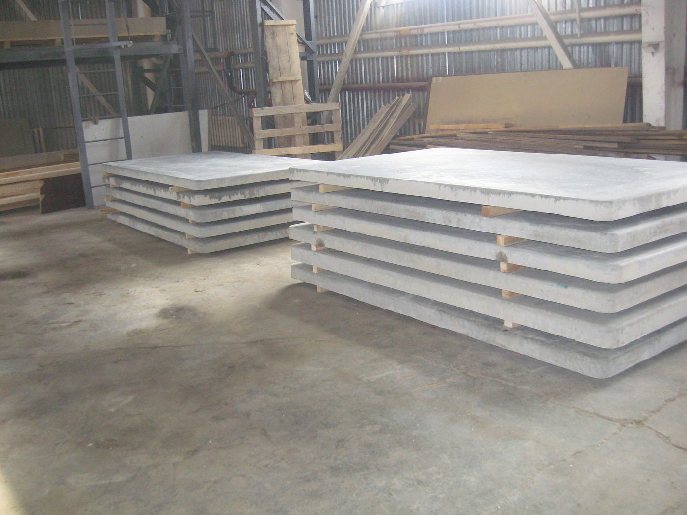 Бетонные ножки для стола - 91 фото