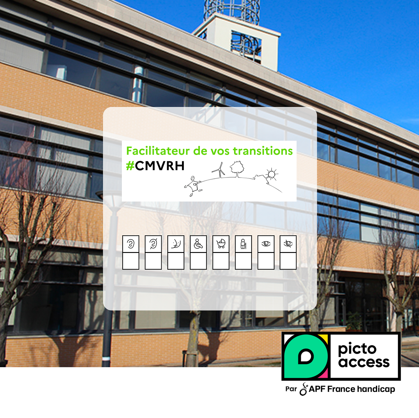 Accessibilité inclusive au CVRH de Valenciennes : Un partenariat engageant aux côtés de Picto…