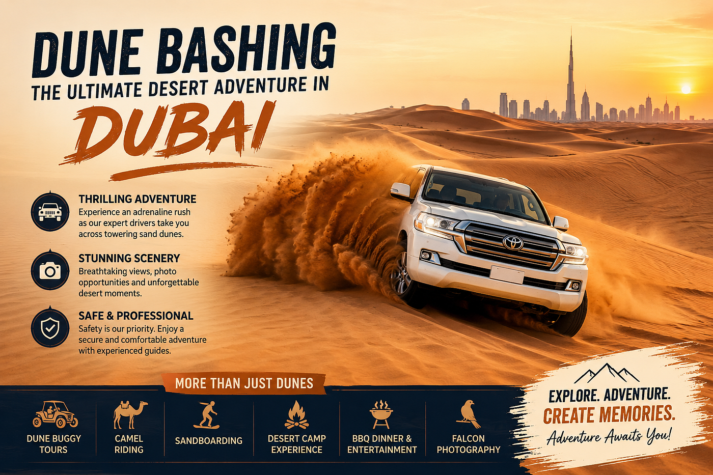 Why Dune Bashing Is One of Dubai’s Most Exciting Adventure Experiences