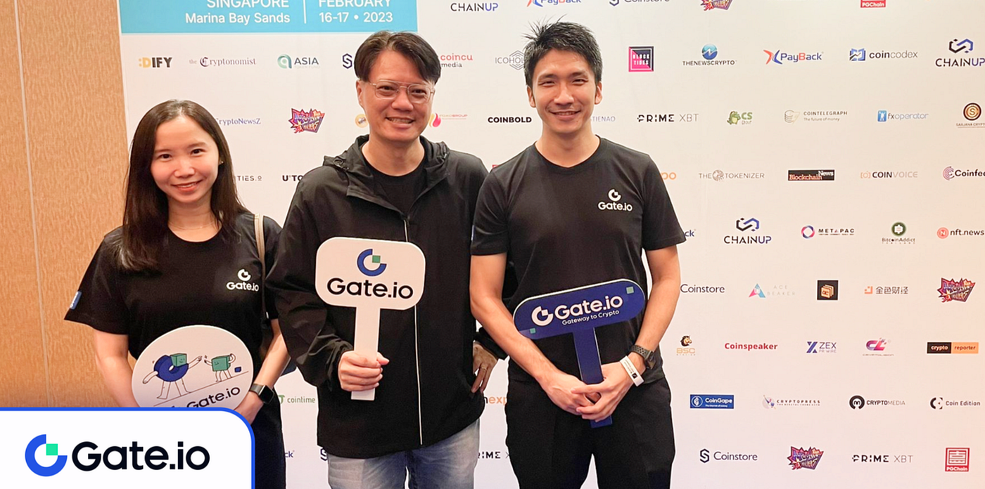 Gate.io Attends Blockchain Fest Singapore 2023 | by Gate | Medium