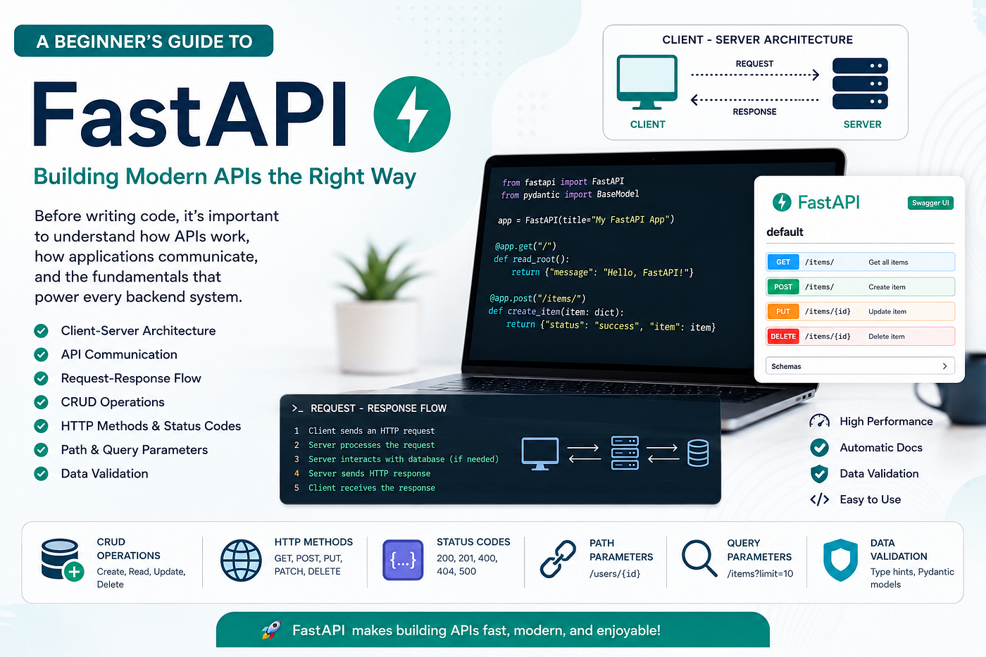 🚀 Understanding FastAPI: A Beginner’s Guide to Modern API Development