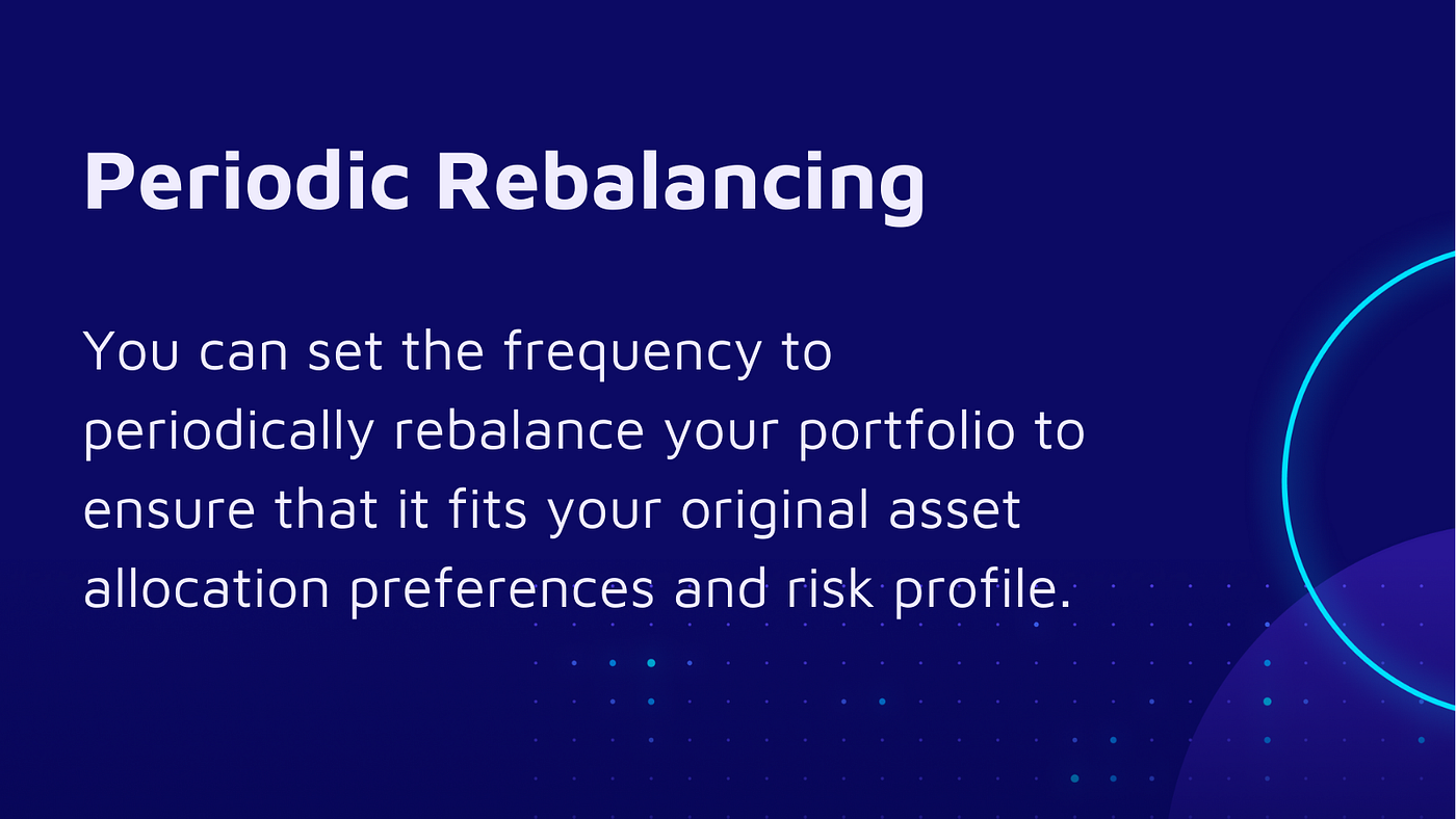 How to rebalance your crypto portfolio: strategies, tools and benefits |  Coinmatic