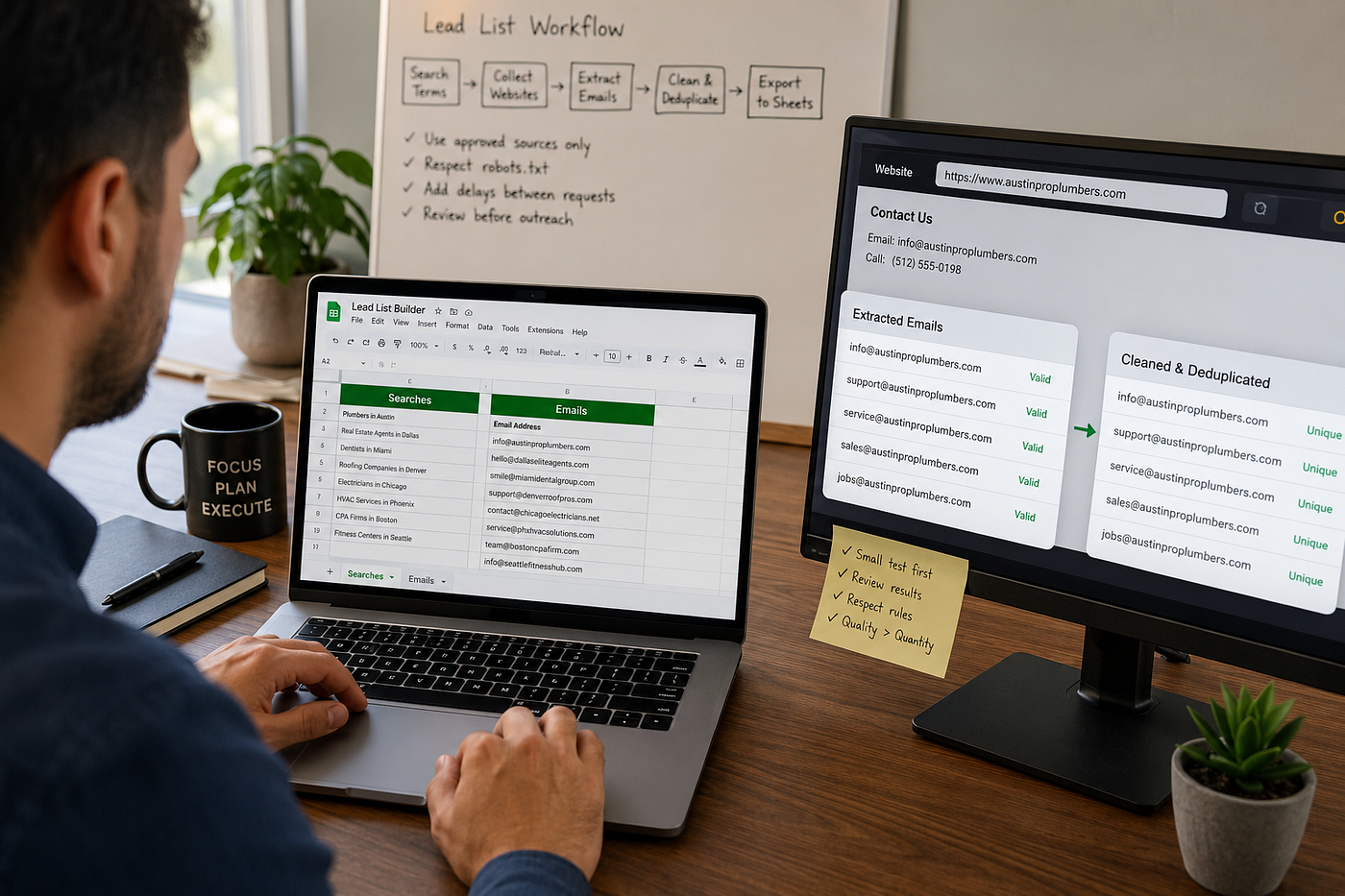 How to Build a Lead List from Public Business Websites
