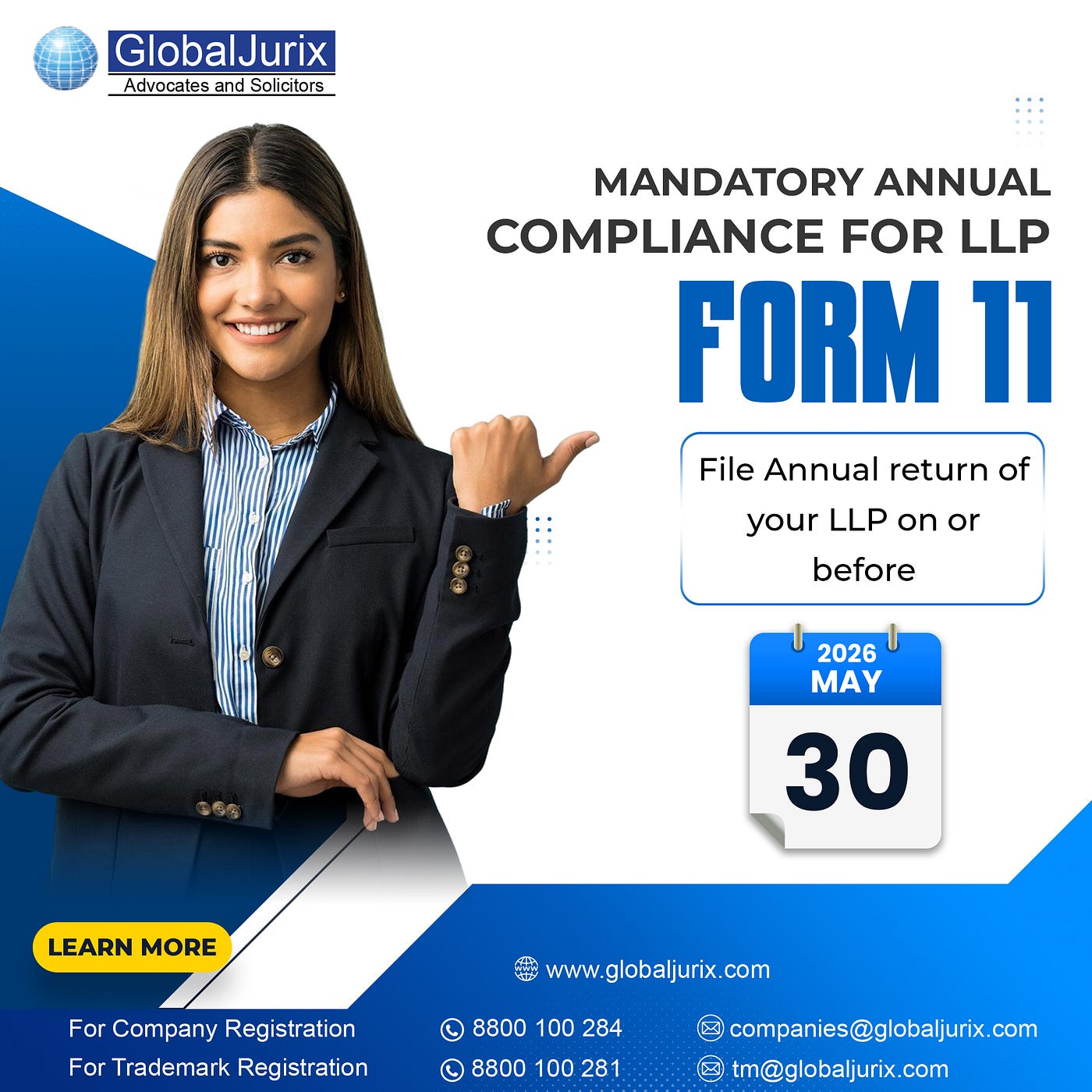 LLP Annual Return Deadline Alert: File Form 11 by 30th May 2026