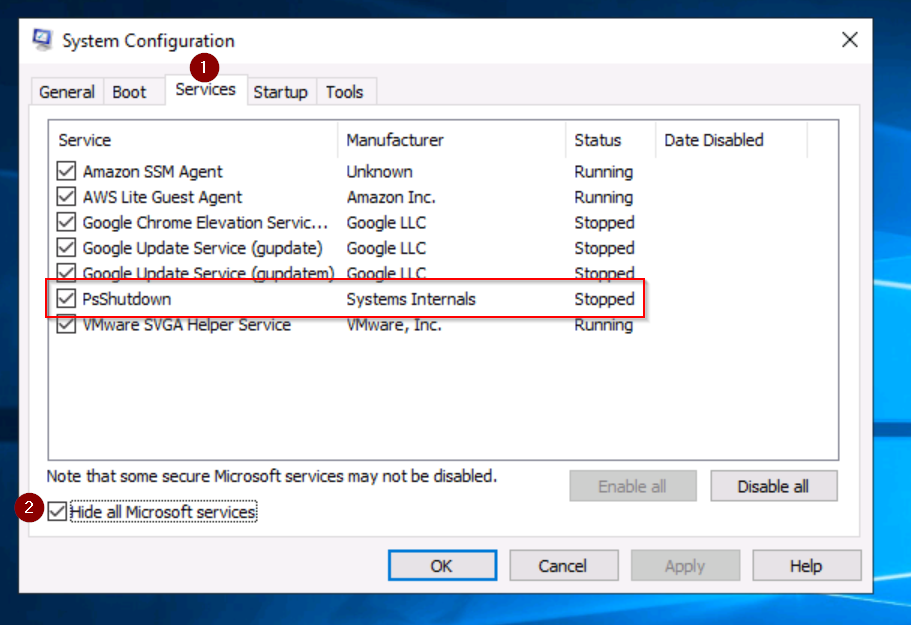 What is the Name of the Service That Lists Systems Internals As the Manufacturer? Discover Now