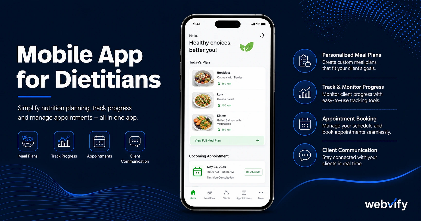 Mobile App for Dietitians: Keep Clients on Track Between Sessions