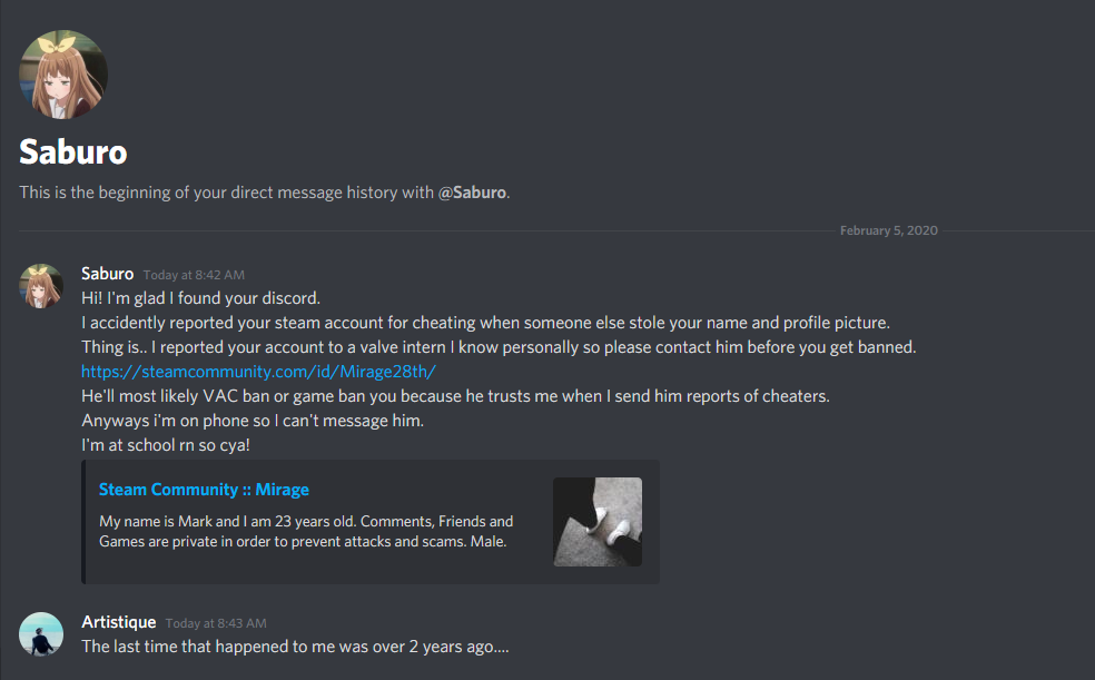 Discord Name and Shame Scam Explained