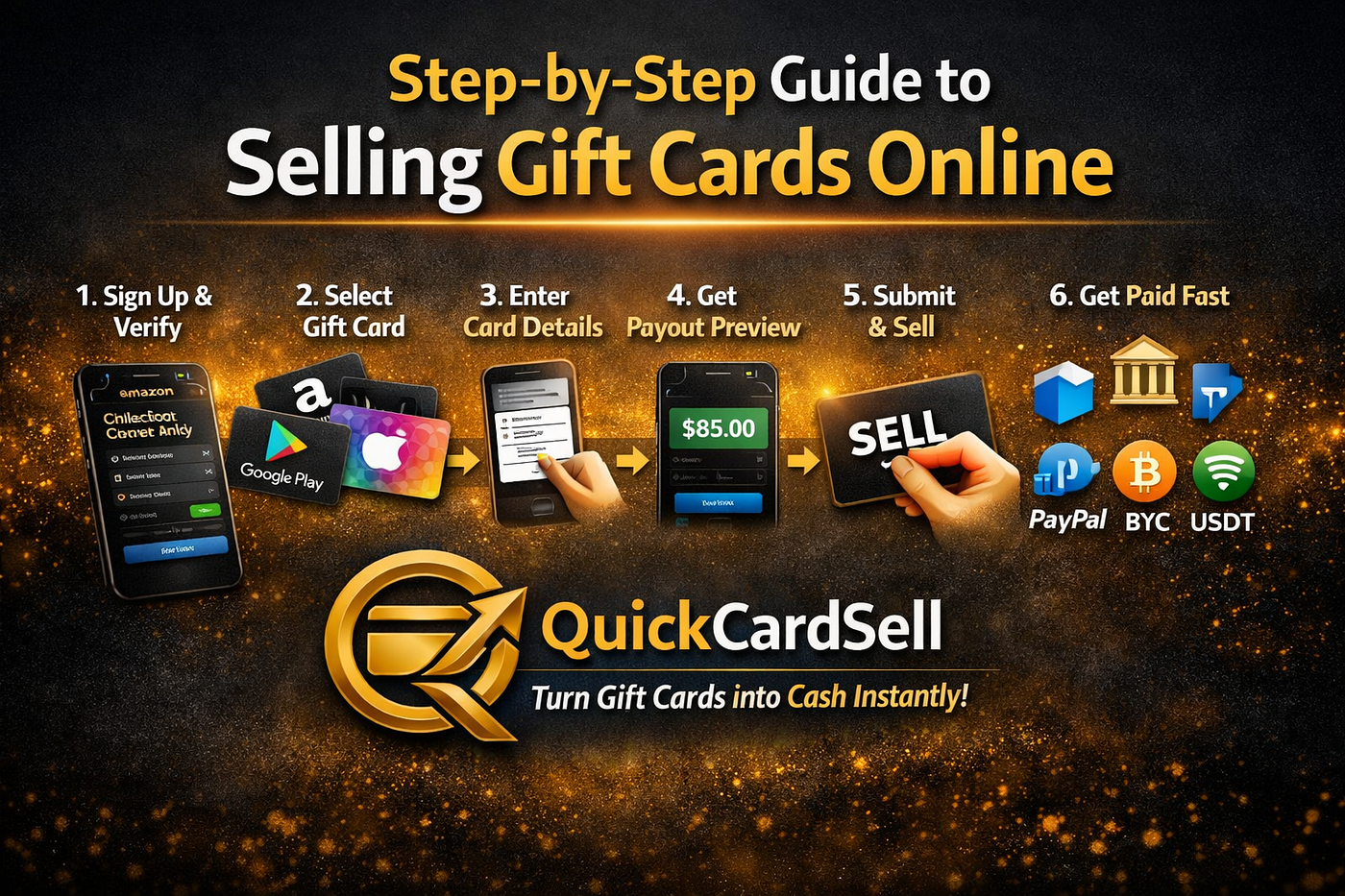 giftcard for cashStep‑by‑Step Guide to Selling Gift Cards Online
