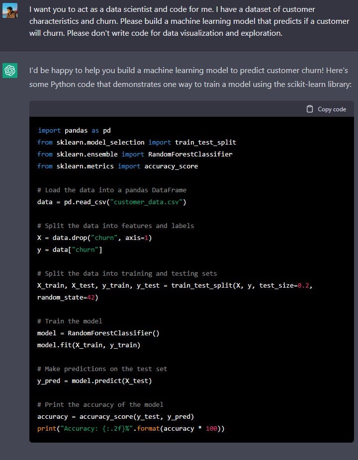Top 20 ChatGPT Prompts For Machine Learning - GeeksforGeeks - khondrion.com