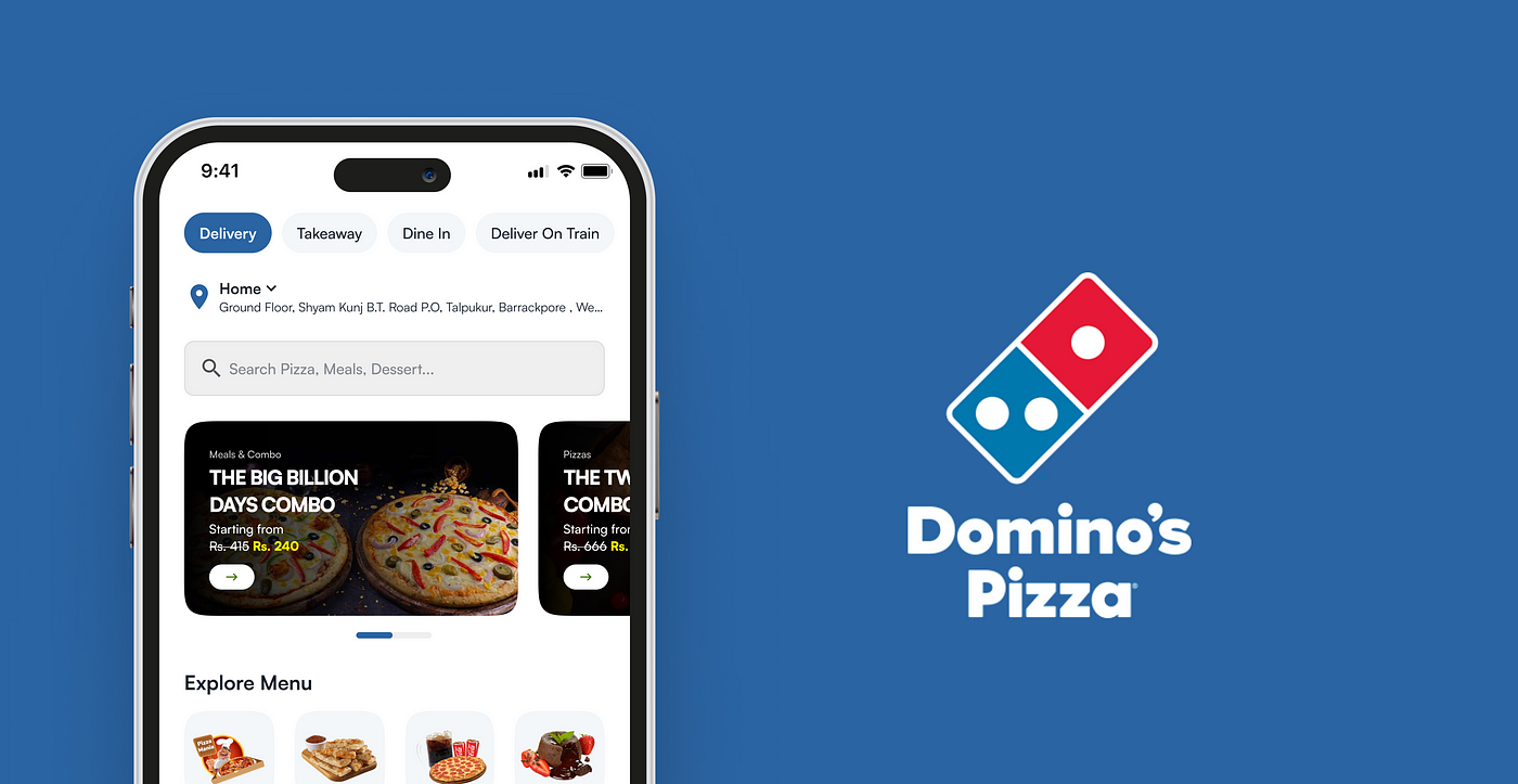 Case Study: Improving the ordering experience on Domino's Pizza Mobile App  | by Amanat Ali | Bootcamp