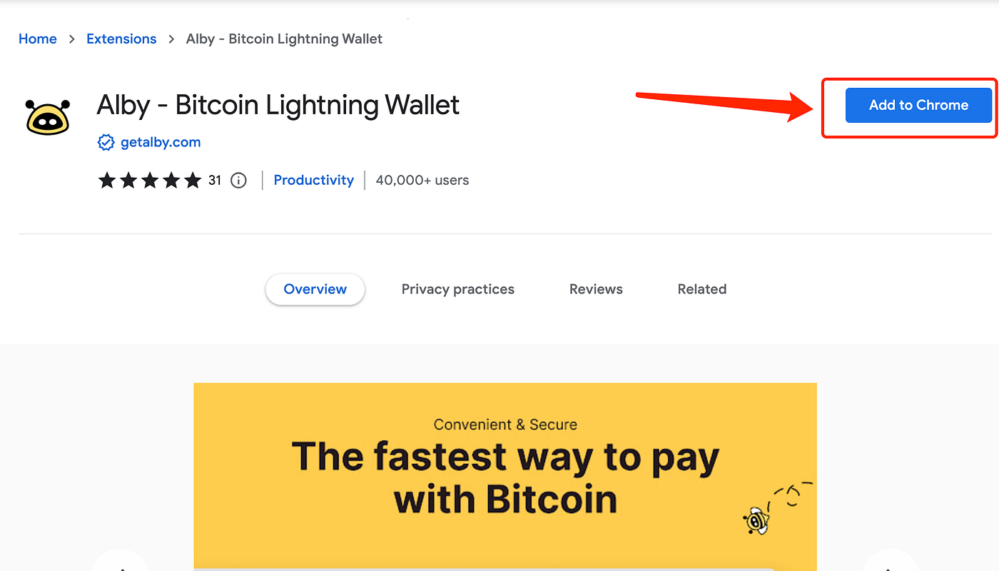 How to use Bitcoin Lightning Network Wallet? Alby Installation and Usage  Guide | by SatsX.News | Medium