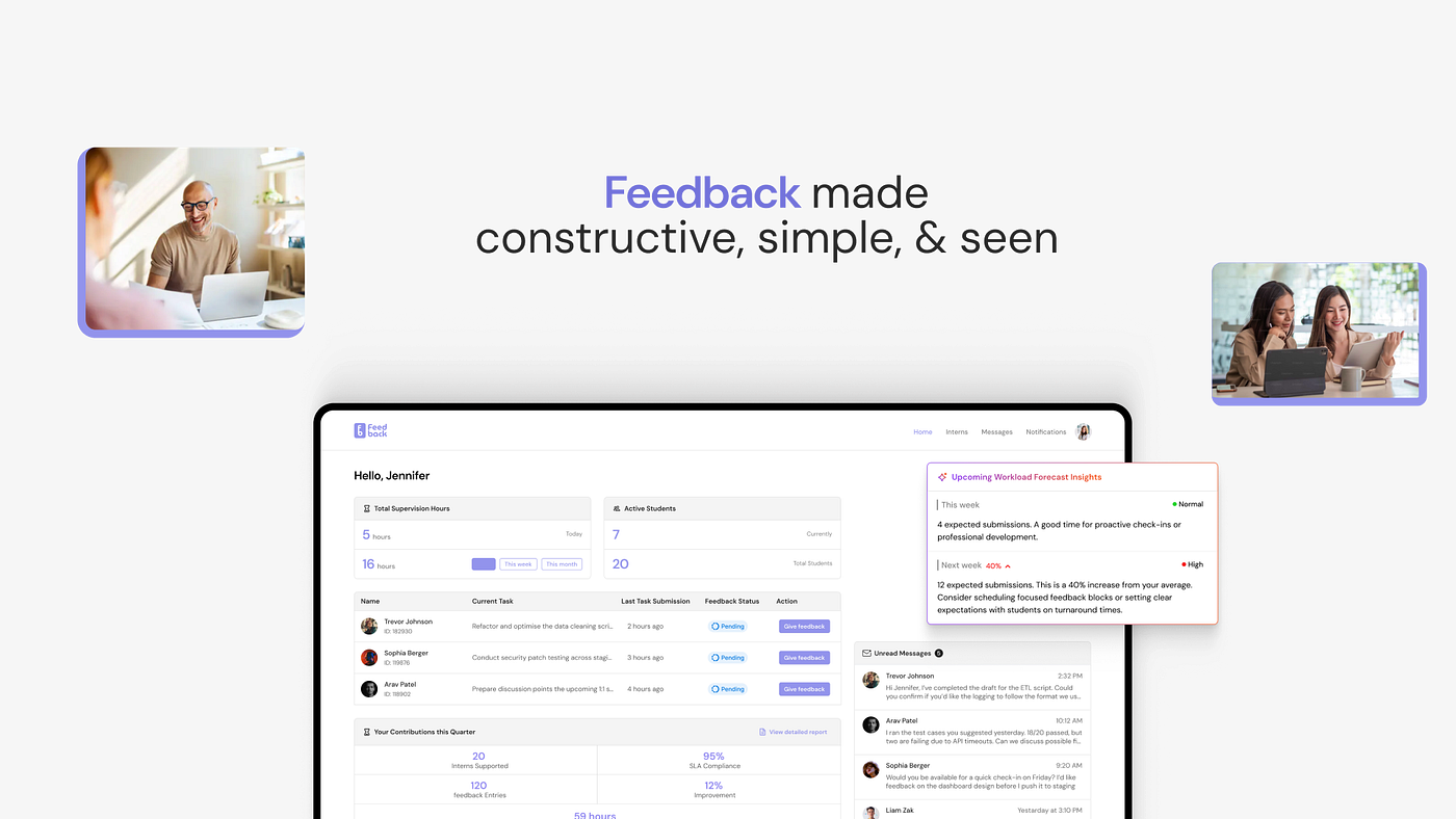 Designing an AI‑Assisted Feedback Tool for Workplace Supervisors