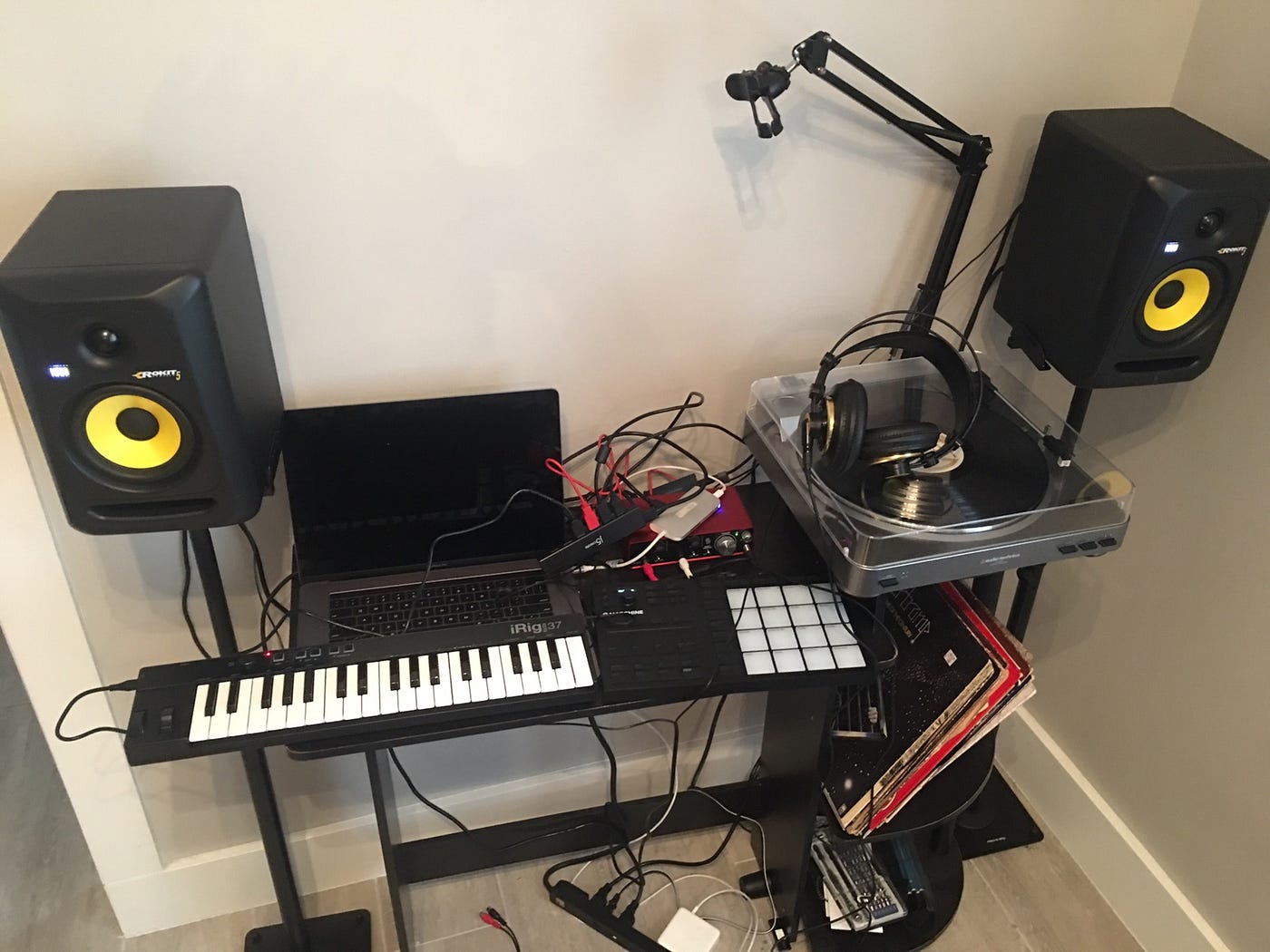 MY  STUDIO SETUP 