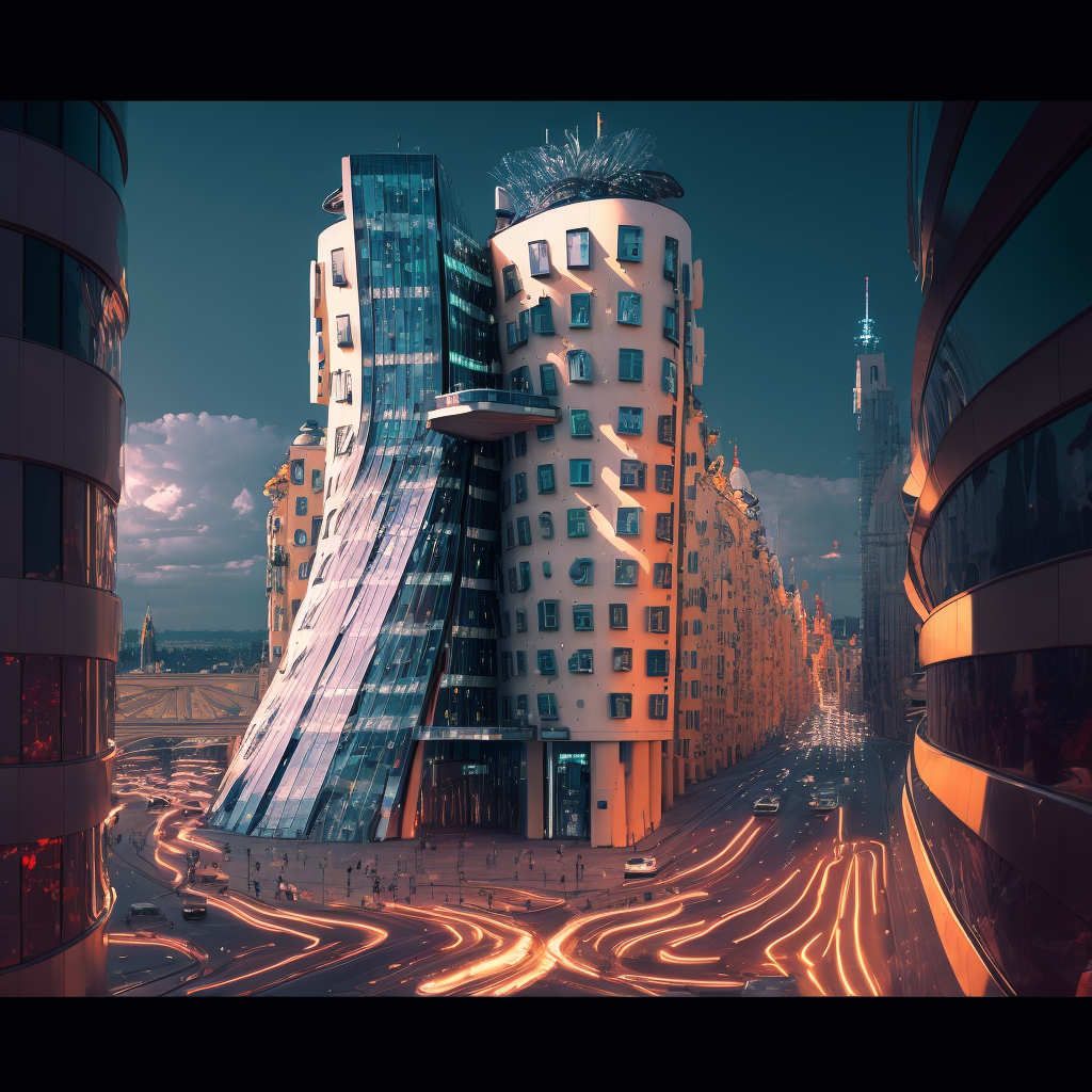 Cyberpunk Cityscape Midjourney Generator  Create Your Own Futuristic –  Socialdraft