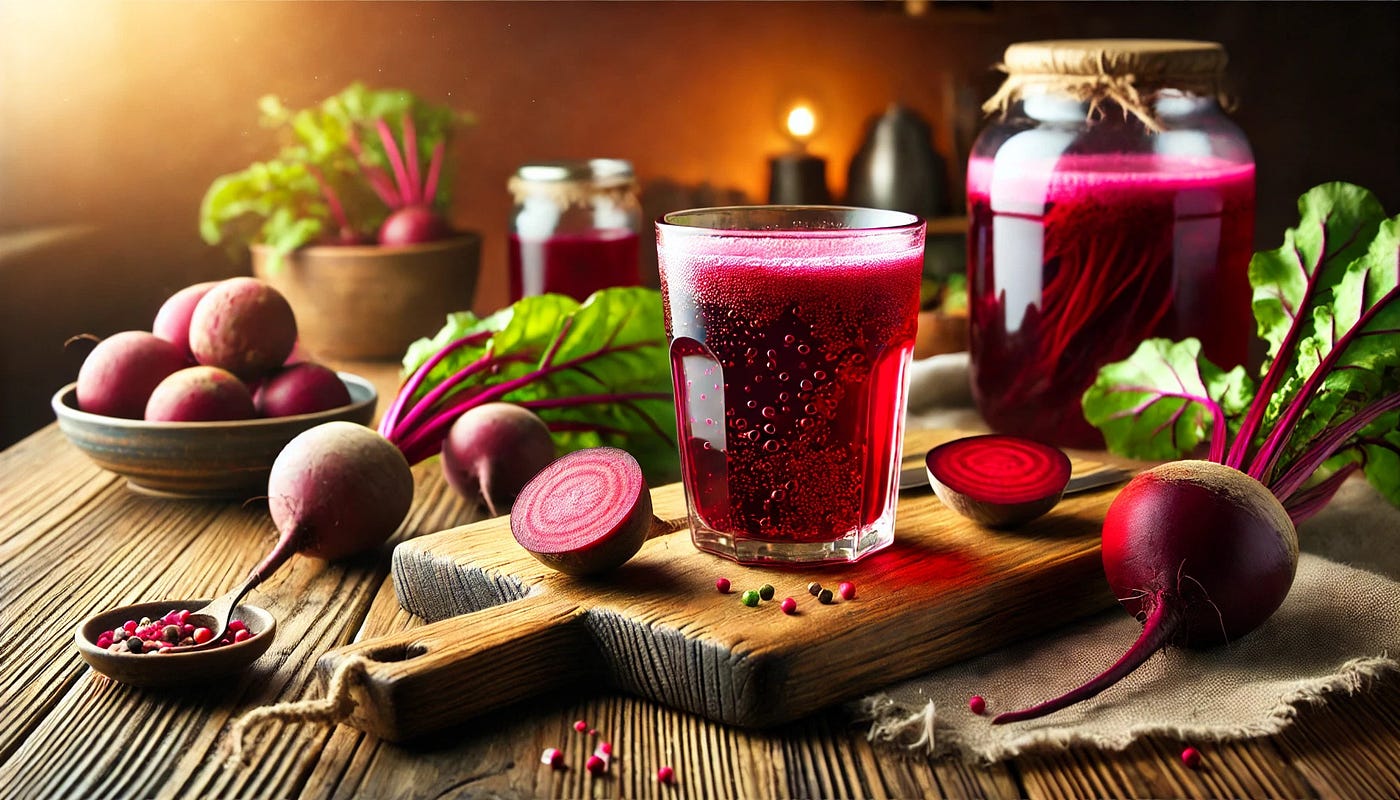 Gut Health in a Glass: The Magic of Red Beet Kvass