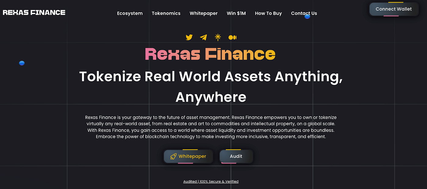 Rexas Finance: The Future of Real-World Assets (RWA) Tokenization | by  Coinmonks Team | Coinmonks | Medium